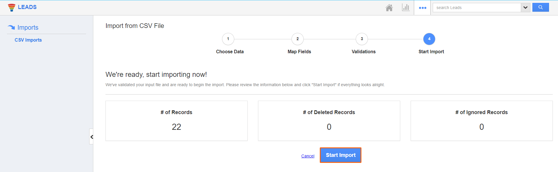 Leads-Start Import.png Leads - Start Import